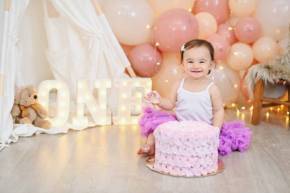 Servizio fotografico bimbi primo compleanno in studio Brindisi